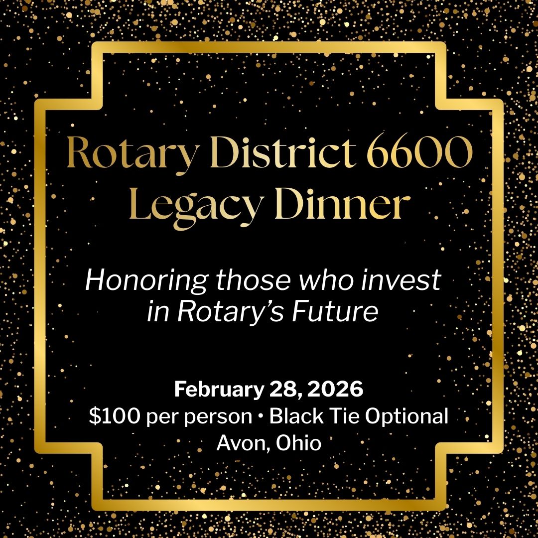Rotary Legacy Dinner